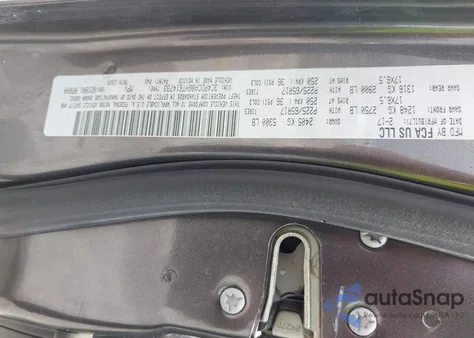 2017 Dodge Journey Se from USA, damaged, VIN 3C4PDCAB6HT614733